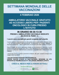 settimana mondiale delle vaccinazioni
