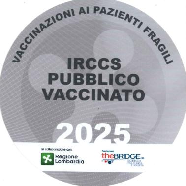 Riconoscimento “IRCCS PUBBLICO VACCINATO”