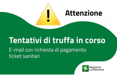 Attenzione: tentativo di truffa tramite e-mail